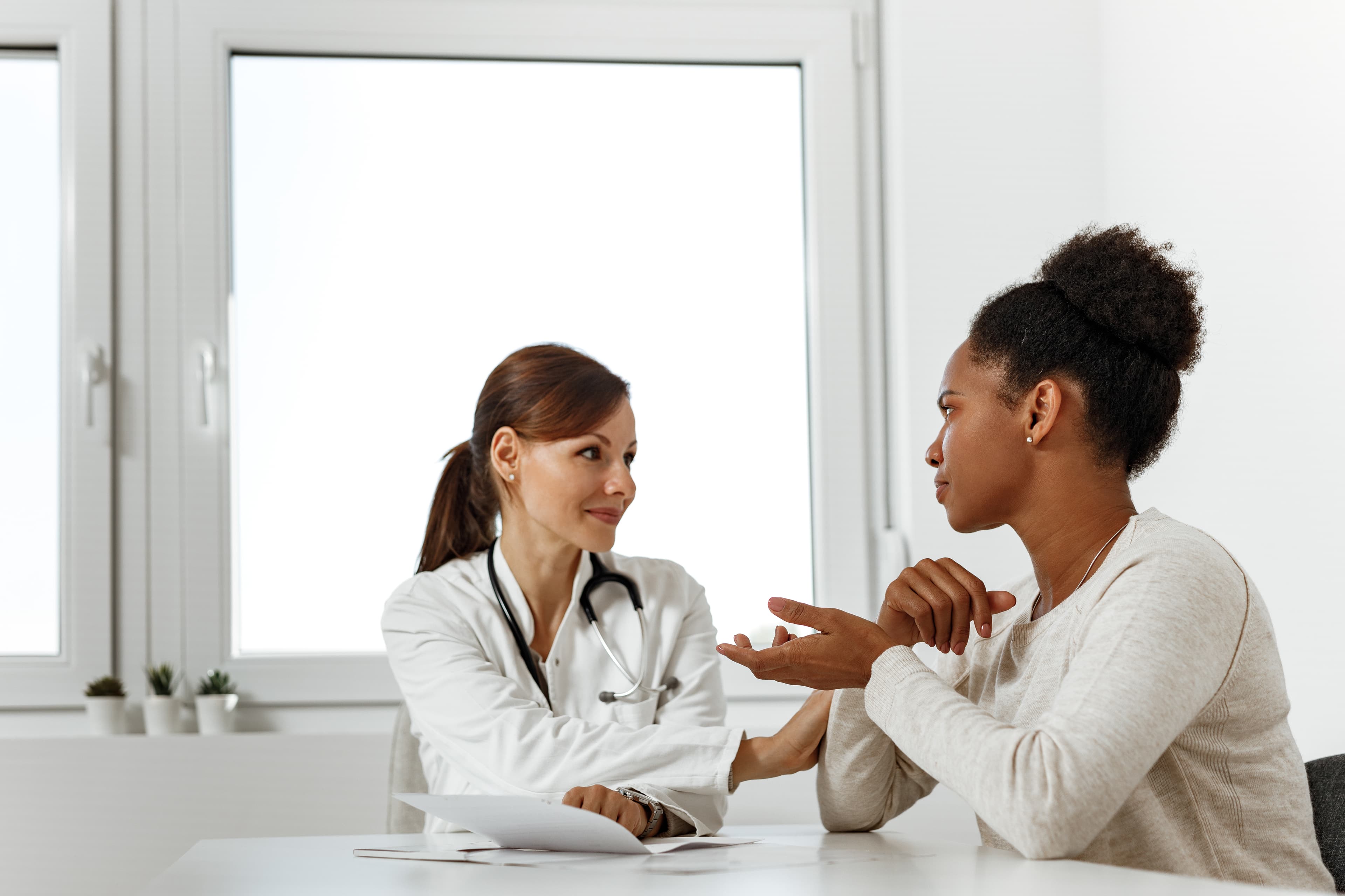 Hormone replacement therapy consultation at Millard Premier
